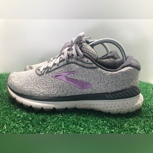Brooks Adrenaline GTS 20 Women's Size 9 B Gray/Valerian/White